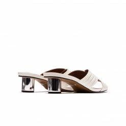 L'INTERVALLE Dulcia White Leather WOMEN