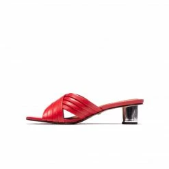 L'INTERVALLE Dulcia Red Leather WOMEN