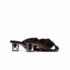 L'INTERVALLE Dulcia Black Leather WOMEN