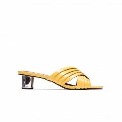 L'INTERVALLE WOMEN Dulcia Yellow Leather