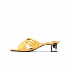 L'INTERVALLE WOMEN Dulcia Yellow Leather