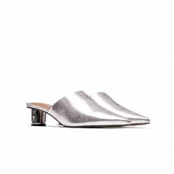 L'INTERVALLE WOMEN Sunflower Silver Crack Leather