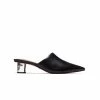 L'INTERVALLE WOMEN Sunflower Black Leather