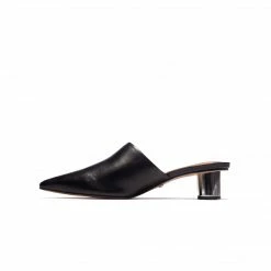 L'INTERVALLE WOMEN Sunflower Black Leather 6 L'INTERVALLE WOMEN Sunflower Black Leather