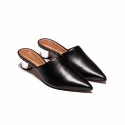 L'INTERVALLE WOMEN Sunflower Black Leather 9 L'INTERVALLE WOMEN Sunflower Black Leather