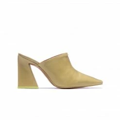 L'INTERVALLE Tiffany Light Green Leather