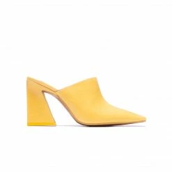 L'INTERVALLE WOMEN Tiffany Yellow Leather