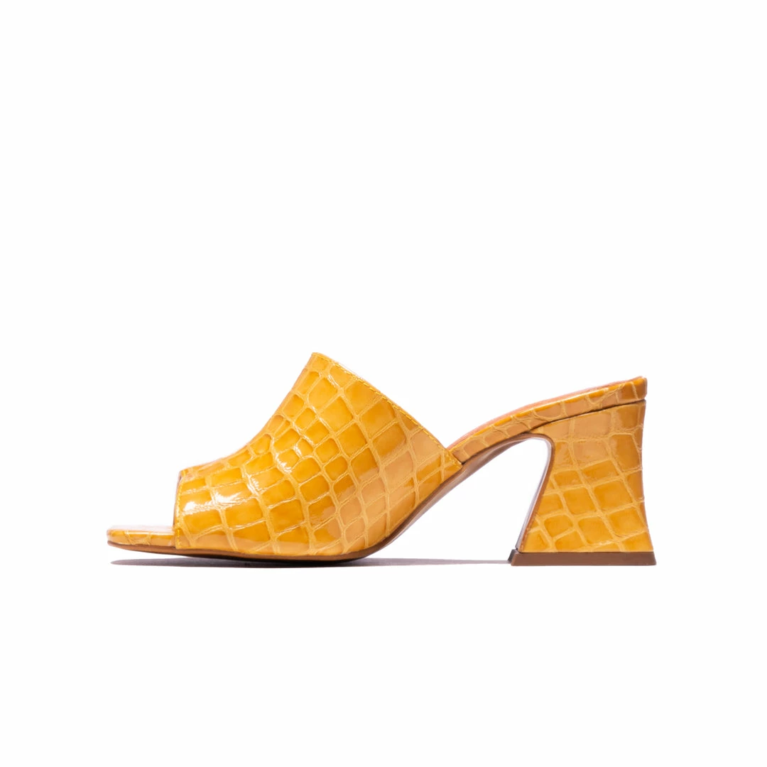 L'INTERVALLE Anahid Mustard Croco WOMEN 2 L'INTERVALLE Anahid Mustard Croco WOMEN