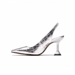 L'INTERVALLE Rubina Silver Croco