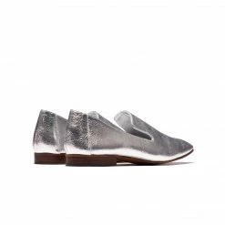L'INTERVALLE WOMEN Lilit Silver Metallic Leather