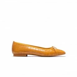 L'INTERVALLE Avery Mustard Croco WOMEN