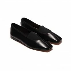 L'INTERVALLE WOMEN Claire Black Leather