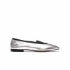 L'INTERVALLE Claire Silver Metallic Leather WOMEN