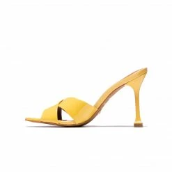 L'INTERVALLE WOMEN Fantine Yellow Patent
