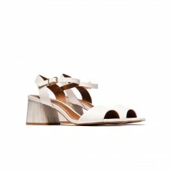 L'INTERVALLE WOMEN Cesaria White Leather