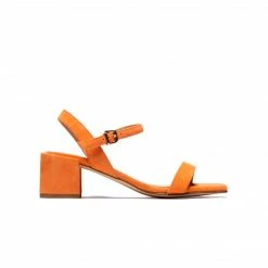 L'INTERVALLE WOMEN Uriel Orange Suede