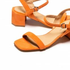 L'INTERVALLE WOMEN Uriel Orange Suede