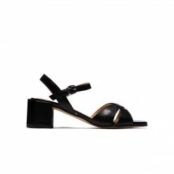 L'INTERVALLE Lilith Black Leather WOMEN