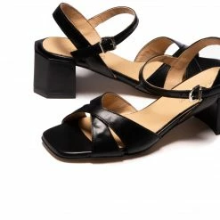 L'INTERVALLE Lilith Black Leather WOMEN