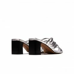L'INTERVALLE WOMEN Melania Silver Leather