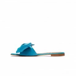 L'INTERVALLE WOMEN Ourania Turquoise Leather
