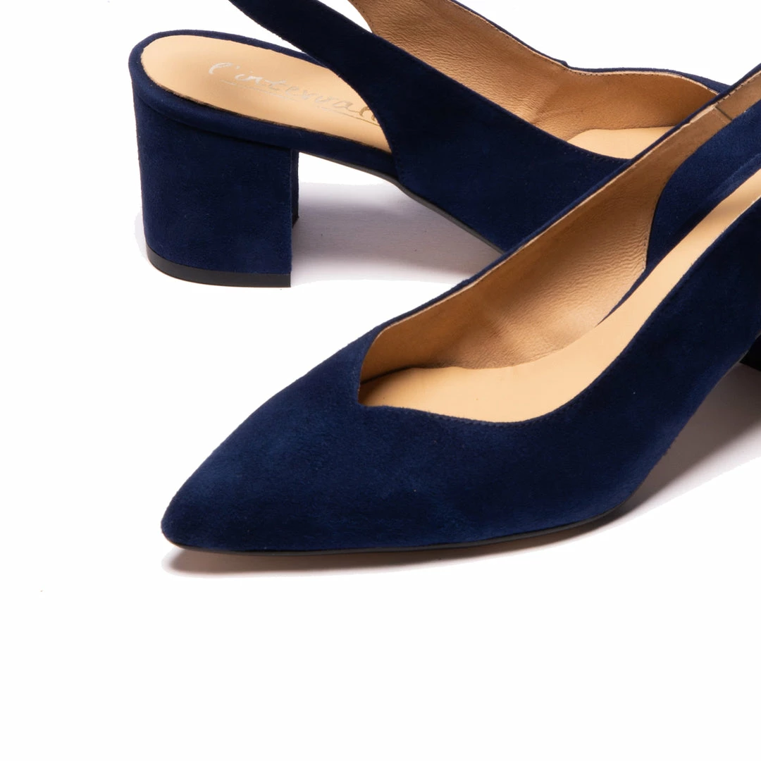 L'INTERVALLE Vereda Navy Suede 4 L'INTERVALLE Vereda Navy Suede