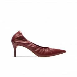 L'INTERVALLE Bethy Bordeaux Leather WOMEN