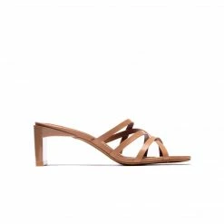 L'INTERVALLE Inna Taupe Leather WOMEN