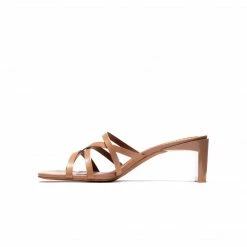 L'INTERVALLE Inna Taupe Leather WOMEN
