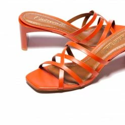 L'INTERVALLE Inna Orange Leather WOMEN