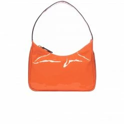 L'INTERVALLE BAGS City Neon Orange Patent