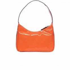 L'INTERVALLE BAGS City Neon Orange Patent