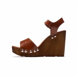 L'INTERVALLE WOMEN Glykeria Tan Croco