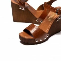 L'INTERVALLE WOMEN Glykeria Tan Croco