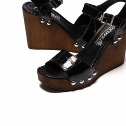 L'INTERVALLE Glykeria Black Croco