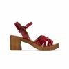 L'INTERVALLE WOMEN Chara Bordeaux Leather