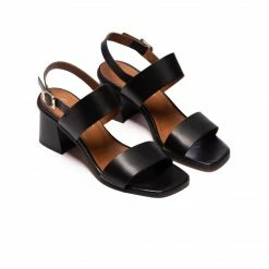 L'INTERVALLE Minta Black Leather WOMEN