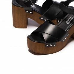 L'INTERVALLE Eleni Black Leather WOMEN