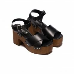 L'INTERVALLE Eleni Black Leather WOMEN
