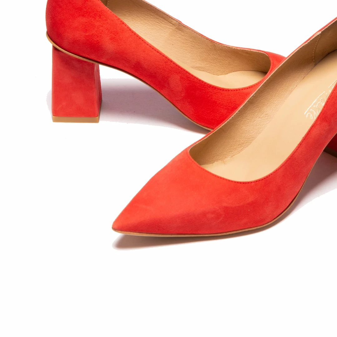 L'INTERVALLE Lariba Red Suede WOMEN 5 L'INTERVALLE Lariba Red Suede WOMEN