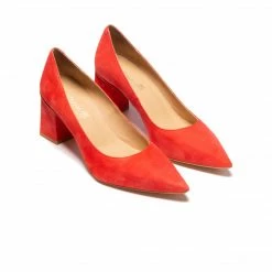 L'INTERVALLE Lariba Red Suede WOMEN