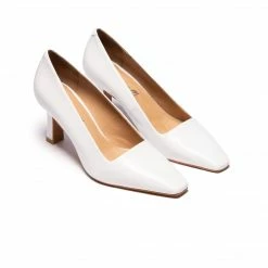 L'INTERVALLE Parissa White Leather WOMEN 9 L'INTERVALLE Parissa White Leather WOMEN