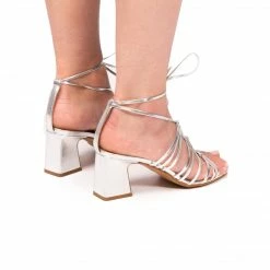 L'INTERVALLE WOMEN Empress Silver Leather