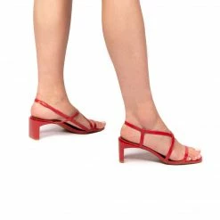 L'INTERVALLE Ivetta Red Leather WOMEN