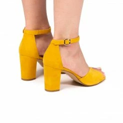 L'INTERVALLE WOMEN Willimina Mustard Suede