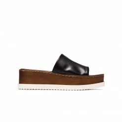 L'INTERVALLE Cefalu Black Leather WOMEN