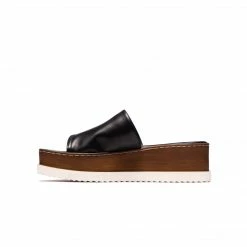 L'INTERVALLE Cefalu Black Leather WOMEN