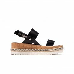 L'INTERVALLE WOMEN Soha Black Leather