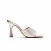 L'INTERVALLE Neta Silver Metallic Leather WOMEN