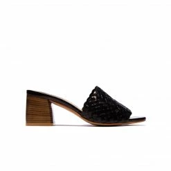 L'INTERVALLE Whisper Black Leather WOMEN